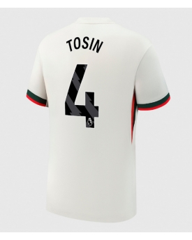 Billige Fotballdrakt Chelsea Tosin Adarabioyo #4 Replika Bortedrakt 2025-26 Kortermet Billige Fotballdrakt Chelsea Tosin Adarabioyo #4 Replika Bortedrakt 2025-26 Kortermet